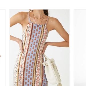 Forever 21 Paisley Print Maxi Dress